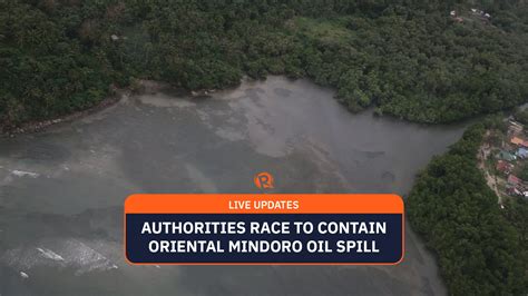 Highlights Authorities Race To Contain Oriental Mindoro Oil Spill