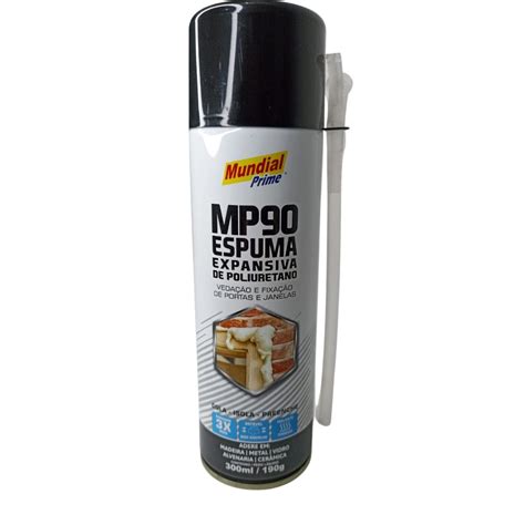 Espuma Expansiva De Poliuretano Mundial 500Ml 340G SM Abrasivos