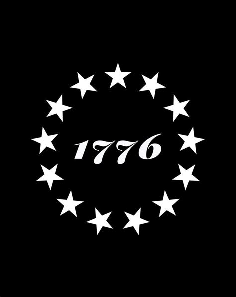 13 Stars Flag Betsy Ross American Revolution Flag 1776 Usa Digital Art