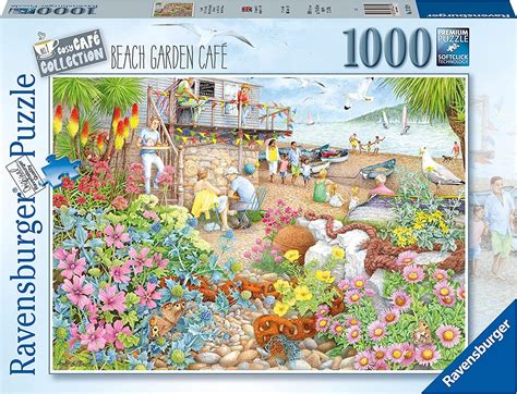 Ravensburger Beach Garden Cafe Piece Jigsaw Puzzle