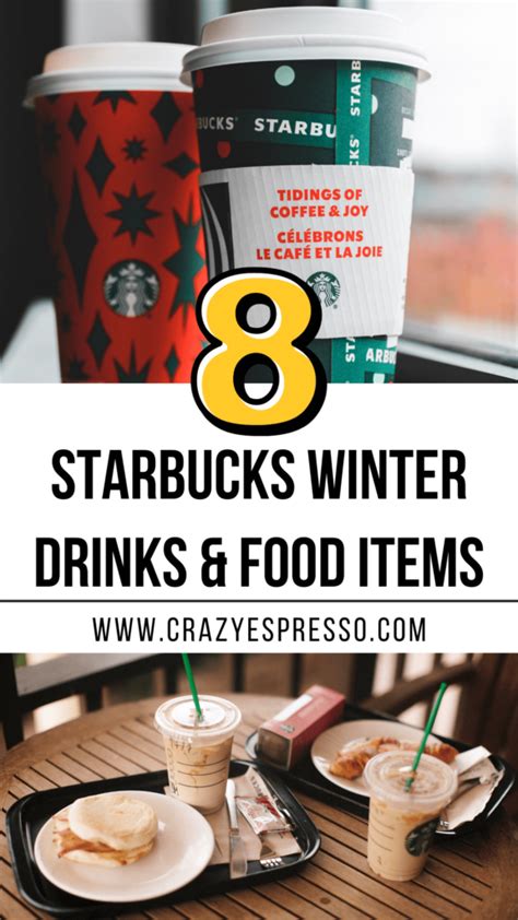 Winter Starbucks Drinks And Food Items 2023 Crazy Espresso