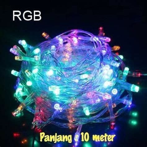 Jual Lampu Natal Led Warna Rgb Twinkle Light Hias Pohon Tumblr Dekor Di