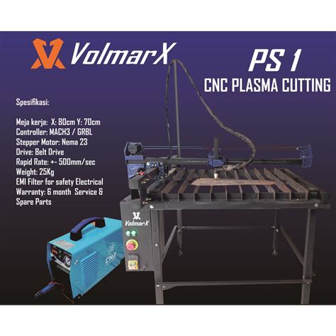 Jual MESIN CNC PLASMA CUTTING VOLMARX PS1 MESIN PLASMA CNR 45H