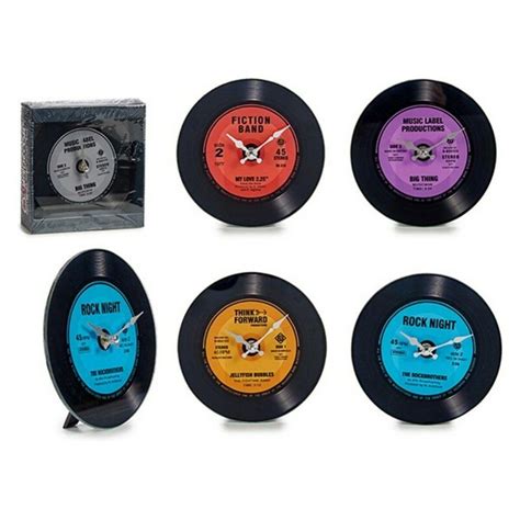 Reloj De Pared Vinilo 4 X 17 X 17 Cm Leroy Merlin