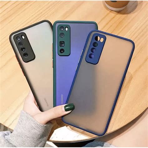 Huawei Nova 7se Nova 7 Se Matte Tpu Pc Case Cover Casing Kover