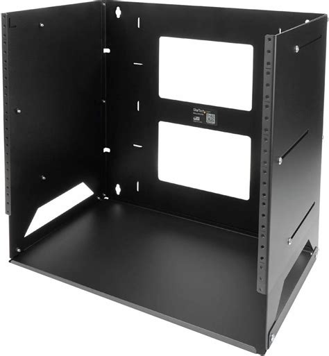 amazoncom startechcom  post  open frame wall mount network rack