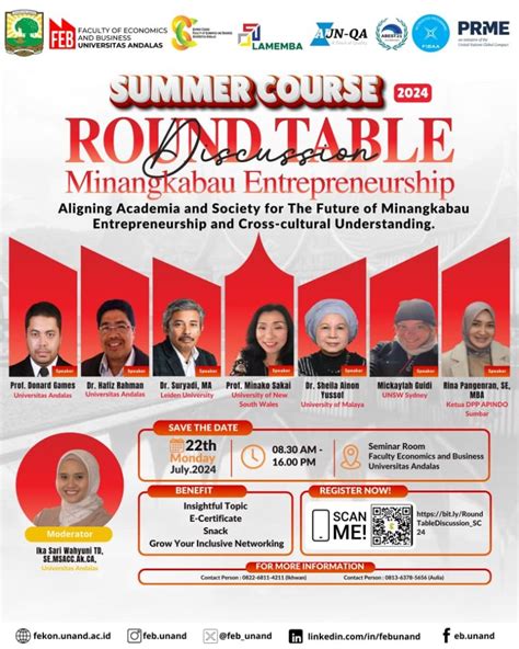 Summer Course Minangkabau Entrepreneurship Website Resmi Fakultas