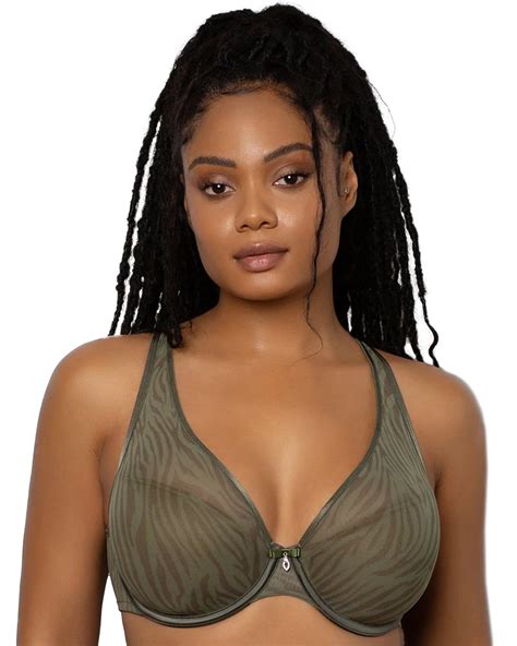 Sheer Mesh Push Up Bra In 2024 T Shirt Bra Curvy Sheer Mesh