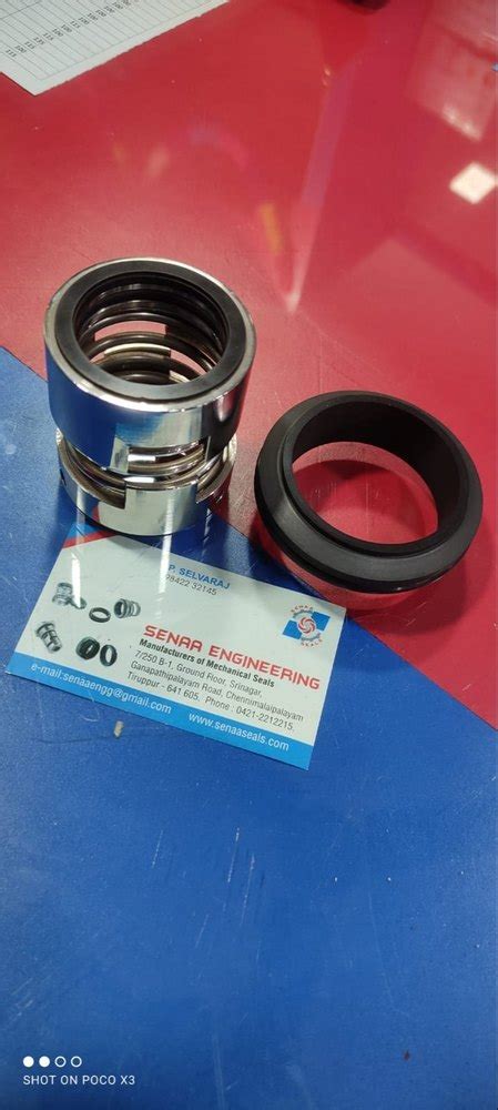 Senaa Seals Industrial Single Spring Mechanical Seal At Rs Piece