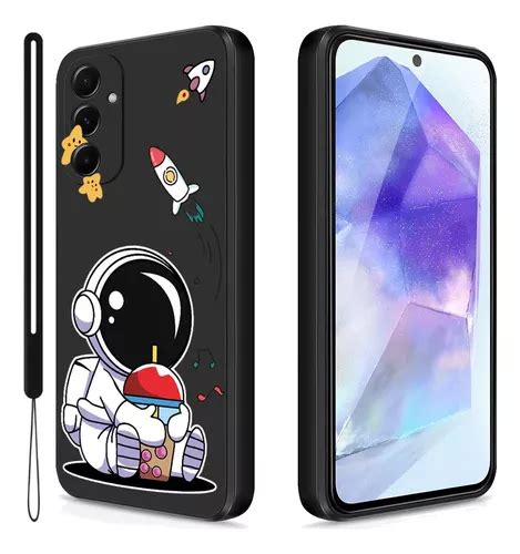 Funda Para Samsung Galaxy A55 5g De Silicona Correas MercadoLibre