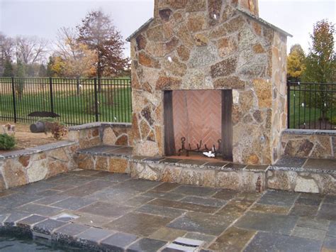 Natural Stone Fireplace Gallery: Green Acre Sod | Tulsa Sod Farm