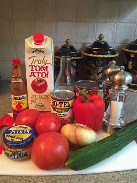 Ten Minute Gazpacho (Soup) | Grits and Pinecones