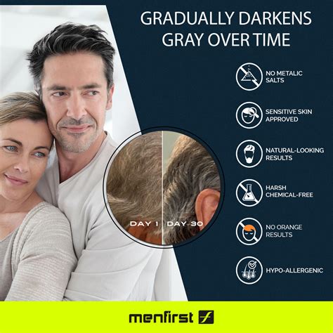 Reduce Gray Hair With Mens Gray Reducing Shampoo Menfirst