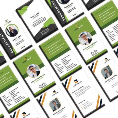 Corporate id Card Design Template – MasterBundles