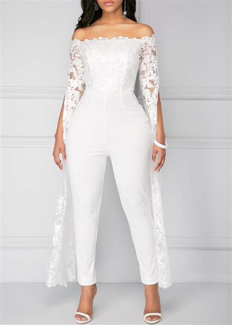 Wedding Reception Elegant Jumpsuits For Wedding