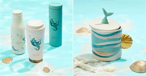 Starbucks Releases New Siren Themed Anniversary Mugs Tumblers In S