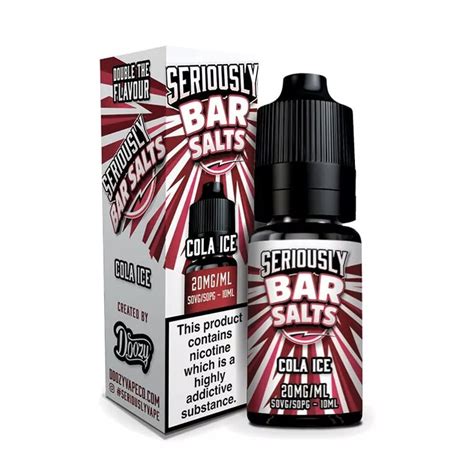 Cola Ice Ml By Seriously Bar Salts E Liquids Uk