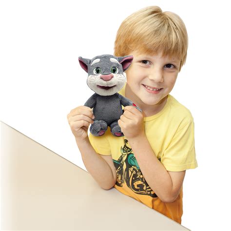 stuffed animals Plush Talking Tom Plush Talking Tom 10"H Battery ...