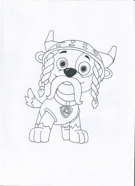 34 Paw Patrol Rocky Coloring Pages