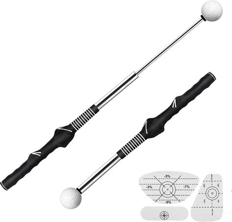 Amazon Retractable Golf Swing Training Aid Golf Training Aid To