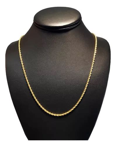 Collar Cadena Tipo Torsal Acero Inoxidable Cm Mercadolibre