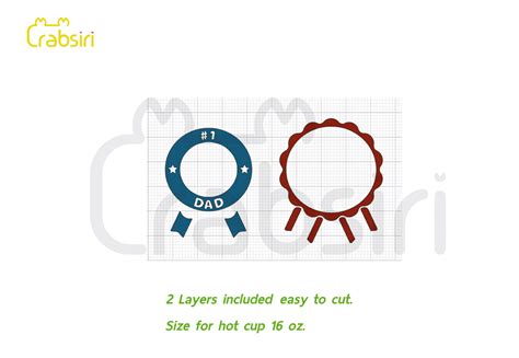 Dad Hot Cup Oz SVG Crabsiri