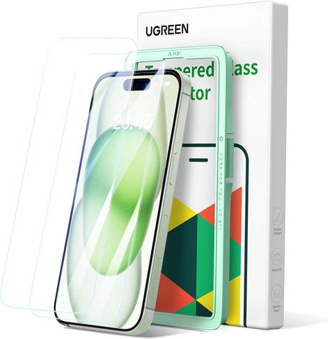 Ugreen Protector De Pantalla Para Iphone Mica Cobertura Completa