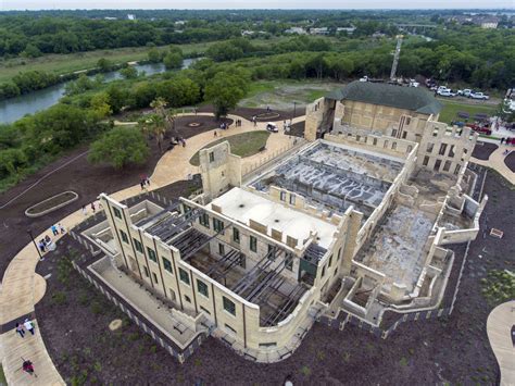 Aerial photos show historic Hot Wells County Park
