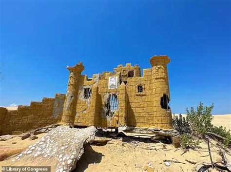 Mysterious Castle Emerges From Deep Inside Sand Dune In North Carolina