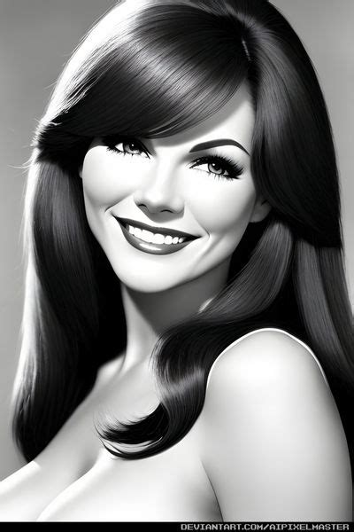 Beautiful Retro Black And White Pinup Babe By Aipixelmaster On Deviantart