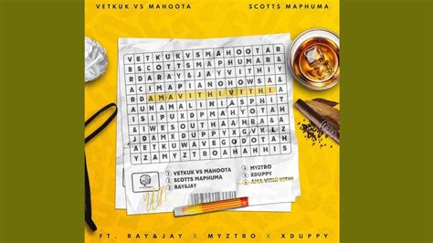 Vetkuk Mahoota Scotts Maphuma Ama Vithi Vithi Official Audio