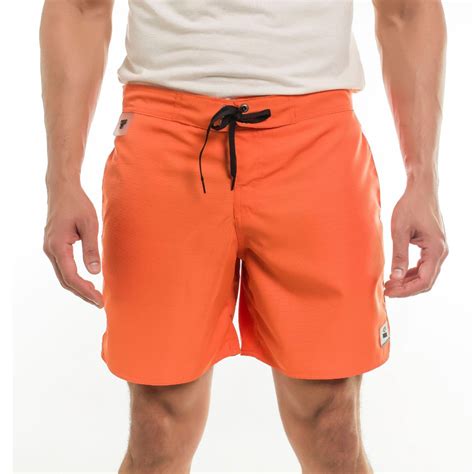 Shorts Tactel Ripstop Laranja