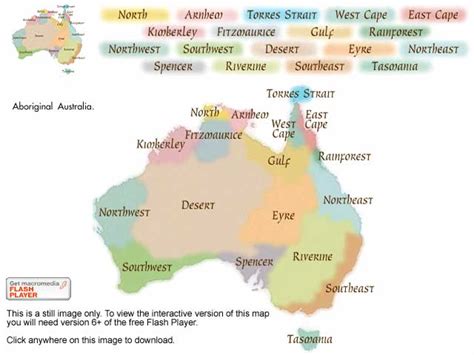 Aboriginal Culture Map