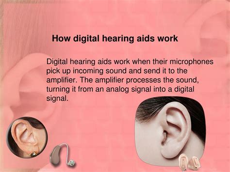 Ppt Digital Hearing Aid And Their Working Powerpoint Presentation Free Download Id 7635500