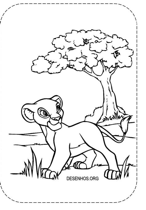 Desenhos Do Rei Leão Para Colorir E Imprimir Cartoon Coloring Pages Lion Coloring Pages