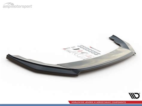 Spoiler Delantero Seat Leon Mk Negro Mate Motorsport