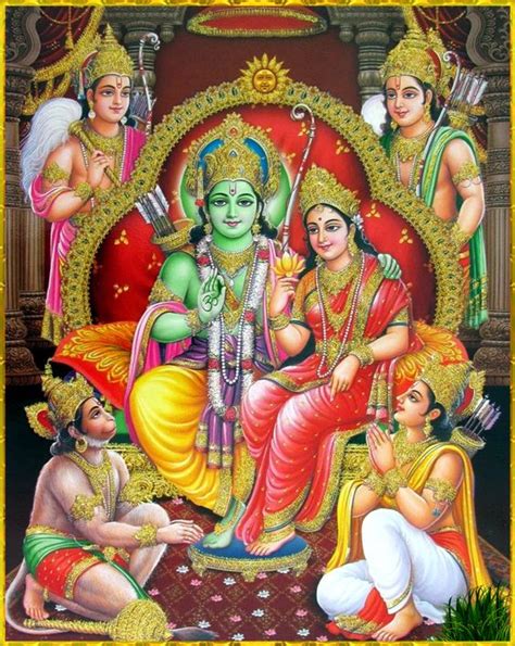 Beautiful Sri Rama Pattabhishekam Photo Ramar Pattabhishekam Images