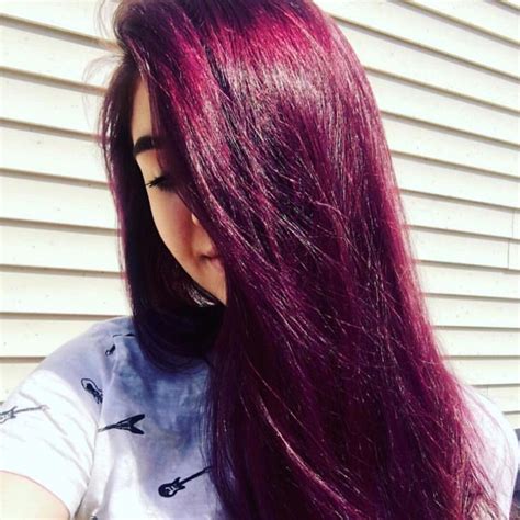 red and purple hair dye mixed - Certain Large Blogger Stills Gallery