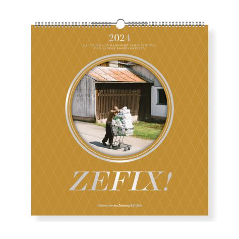 Zefix Kalender Fiona Jessica