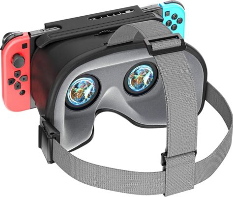 Adjustable VR Headset For Nintendo Switch OLED Upgraded HD Lenses