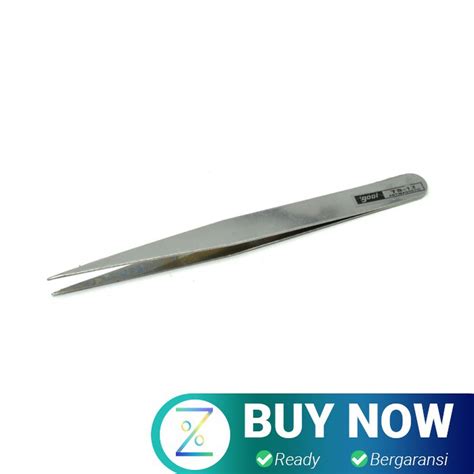 Jual Pinset Lurus Stainless Steel Laboratorium GOOI TS 12 Silver