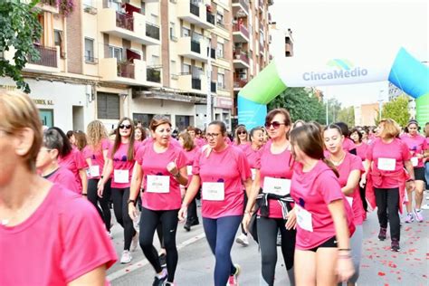 En fotos Así ha sido la carrera de la Mujer en Monzón 2023 a favor de