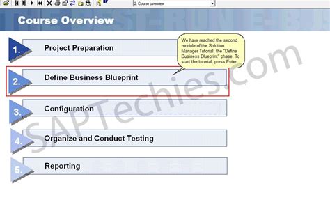 Define Business Blueprint Sap Solution Manager 31