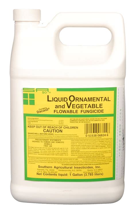 Liquid Ornamental And Vegetable Fungicide 1 Gallon Seed Barn