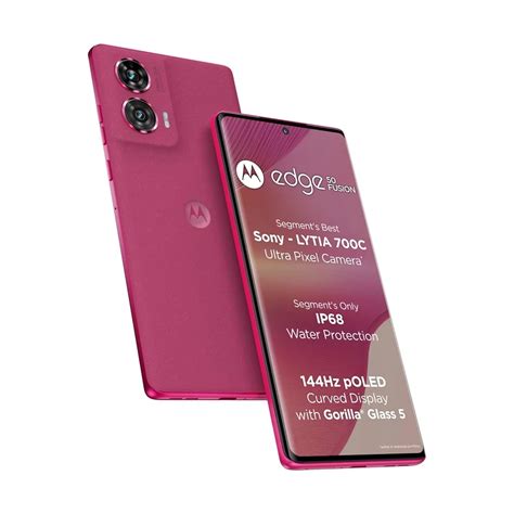 Buy Motorola Edge Fusion G Gb Ram Gb Hot Pink Pb T Fr Dakauf