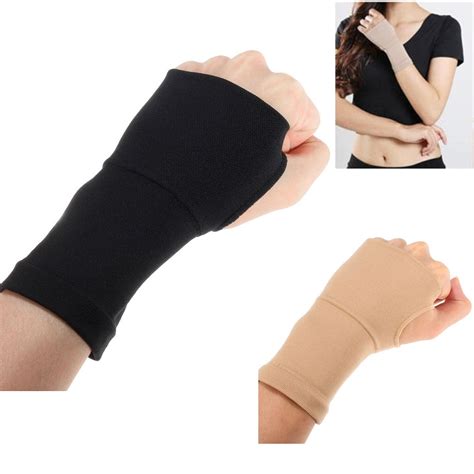 2Pcs Carpal Tunnel Thumb Hand Wrist Brace Support Arthritis Compression