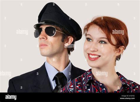 Male Flight Attendant Hi Res Stock Photography And Images Alamy