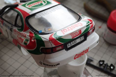 Tamiya Castrol Celica Safari Rally Photographs