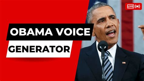 Deepfake Your Voice to Speak Like Barack Obama in Real-Time