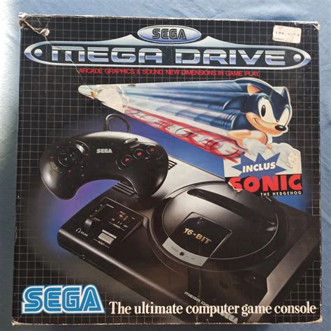 Sega Genesis Sonic The Hedgehog